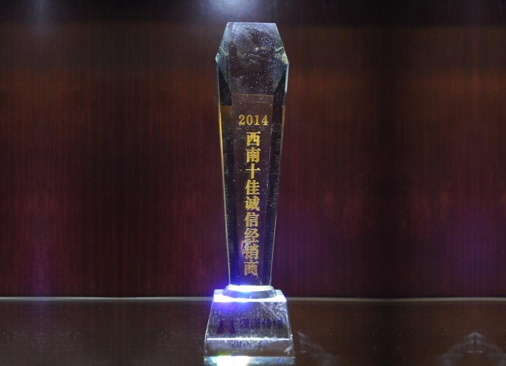 2014西南十佳经销商